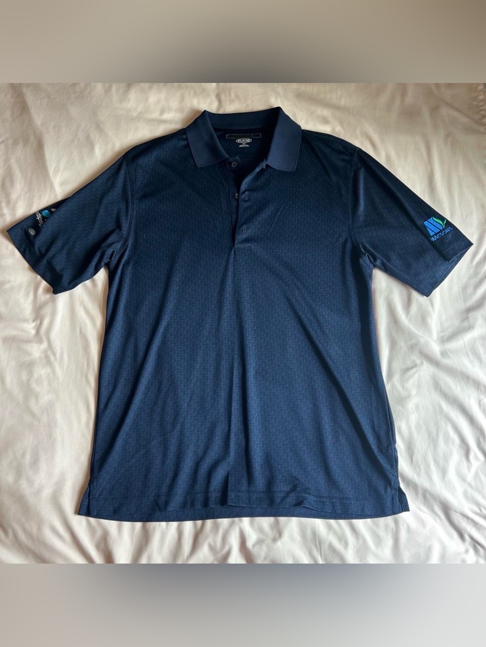 Greg Norman Performance Polo – MACSONS Logo – Size Medium